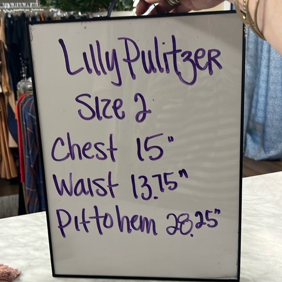 Lilly Pulitzer Kayleigh Shift Dress in Tidal Wave Size 2 - Picture 6 of 10